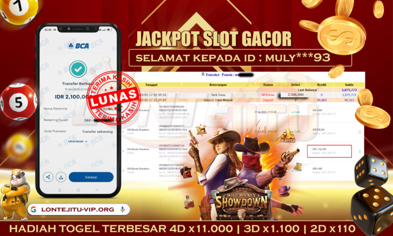 SLOT WILD BOUNTY SHOWDOWN – LONTEJITU 17 JANUARI 2025