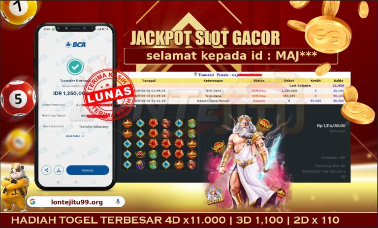 SLOT GATES OF OLYMPUS – LONTEJITU 6 MEI 2025